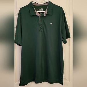 $FREE w/ Purchase: Classy Chiver Green S/S Polo Shirt